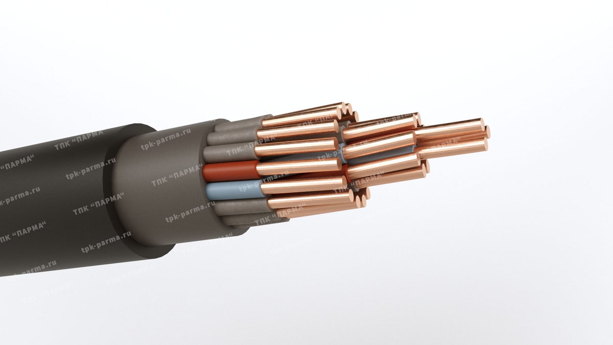 Фотография провода Кабель КППГнг-HF 19х2,5